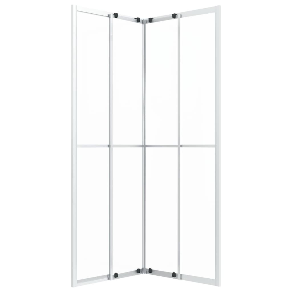 vidaXL Kabina prysznicowa, mrożone szkło ESG, 70 x 70 x 180 cm