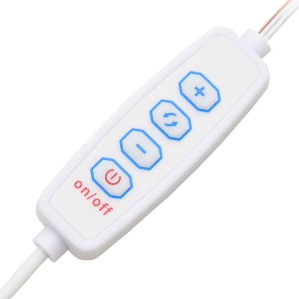 vidaXL Toaletka z LED, czarna, materiał drewnopochodny