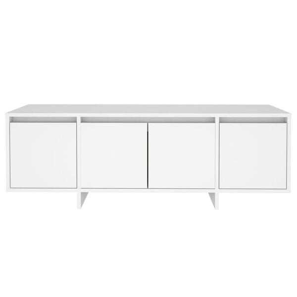 vidaXL Szafka pod TV, biała, 120x30x40,5 cm, materiał drewnopochodny