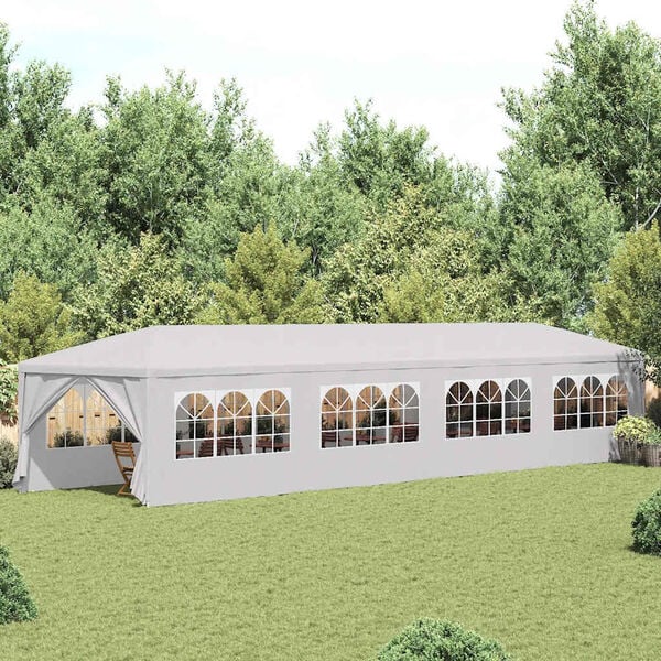 vidaXL Namiot ogrodowy, 3 x 12 m, biały